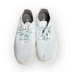 Men’s Light Blue Allbirds Wool Runnings Lace Up Sneakers Size 9